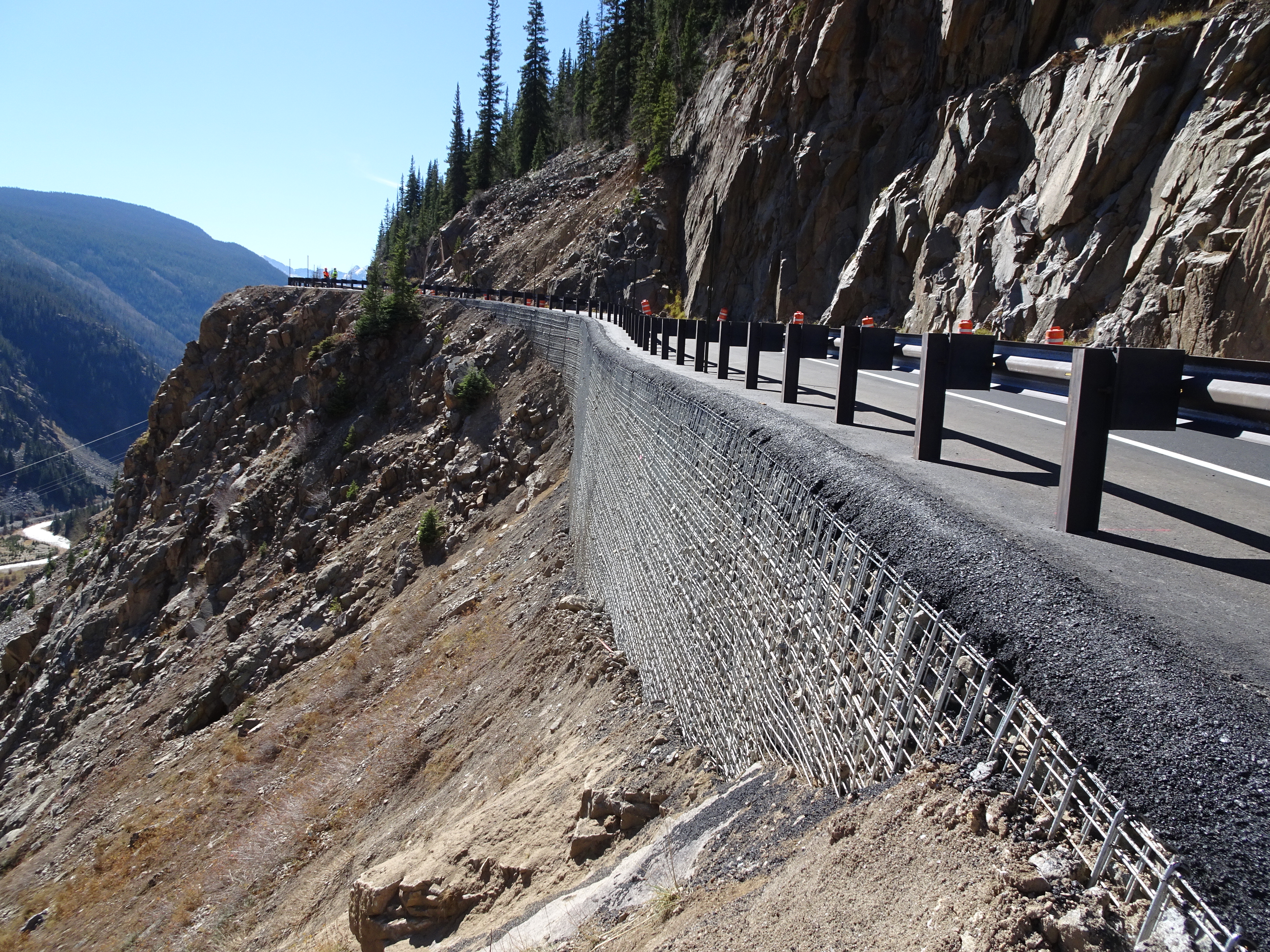 US 550 Molas Pass MSE Welded Wire Wall