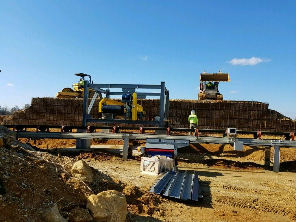 Manquin, VA Mining Project Hilfiker Retaining Walls