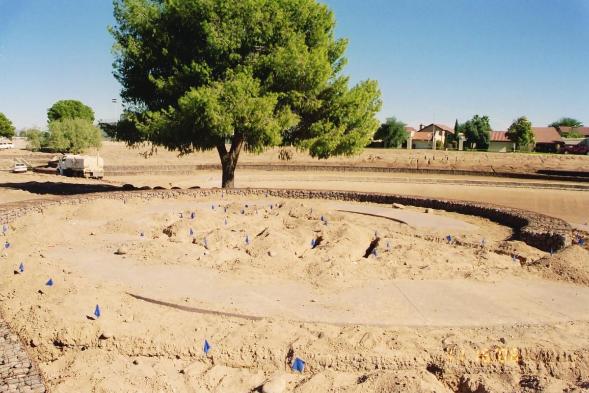 Scottsdale Chaparral Water Treatment Plant Hilfiker Retaining Walls