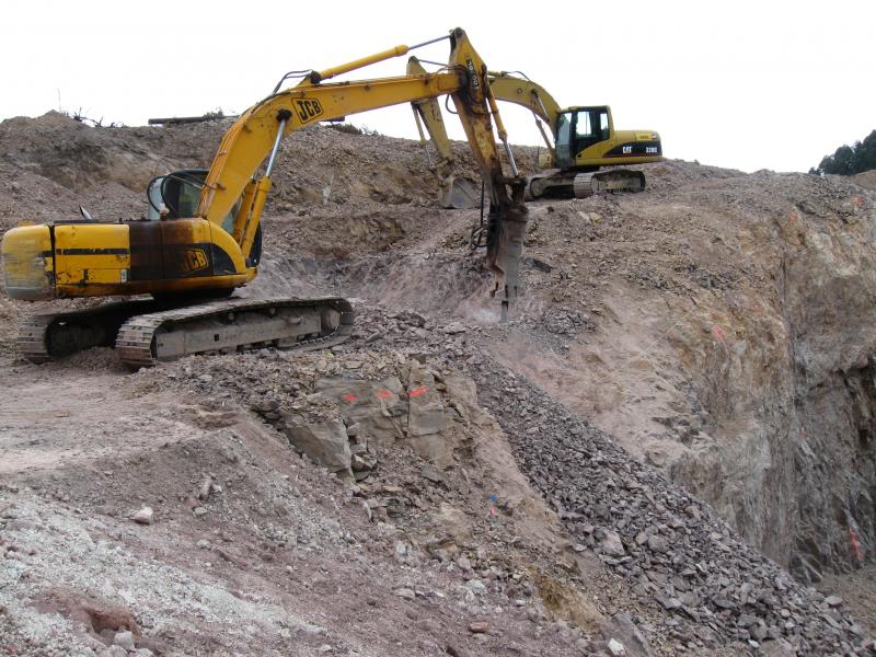 construction mining project