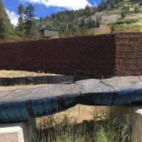 hot wheels at alpine meadows MSE Welded Wire Wall
