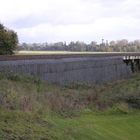 Golf Course Bridge Trinity Gabion Wall