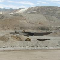 Round Mountain Nevada Primary Crusher Relocation MSE Welded Wire Wall