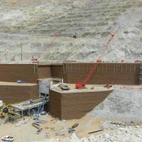 Bingham Canyon Crusher Relocation 2010 MSE Welded Wire Wall