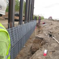 MSE ERS 2 Stage Welded Wire Wall De Pere