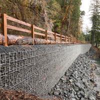 Spruce RR Seg. B MSE Welded Wire Wall