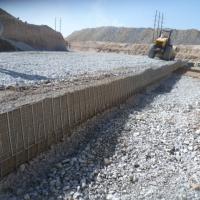 MSE Welded Wire Wall Mining Application