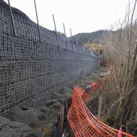 Purdy Creek Bridge Replacement MSE Welded Wire Wall