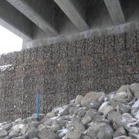 Welded Wire Wall MSE Bridge Abutment Portneuf River