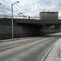 UW Montlake Triangle Gabion Faced MSE Wall
